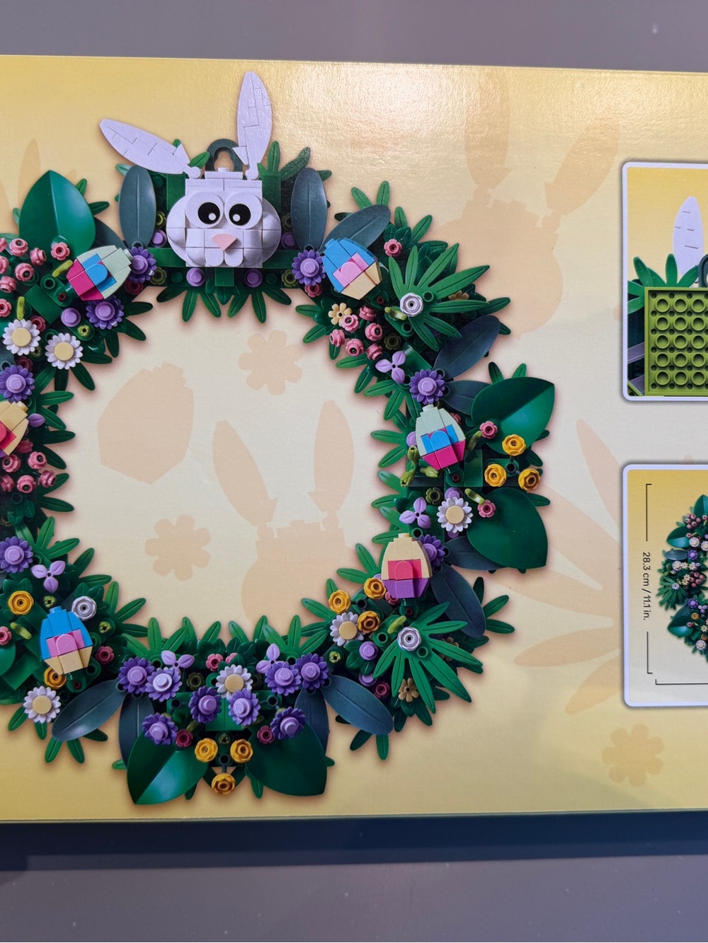 New Lego Decor Spring Easter Wreath Pastel Floral Decoration Building Toy 40957 - Picture 2 of 5